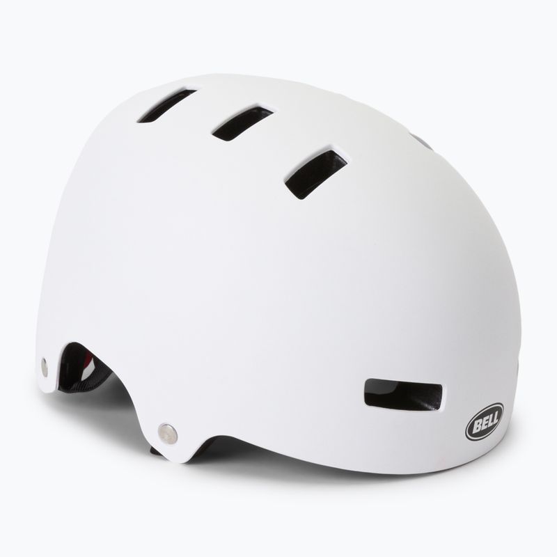 Casco da bici Bell Local bianco opaco con scarabocchi