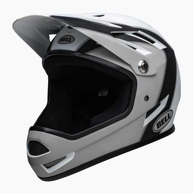 Casco da bici Bell Sanction bianco/nero opaco 2