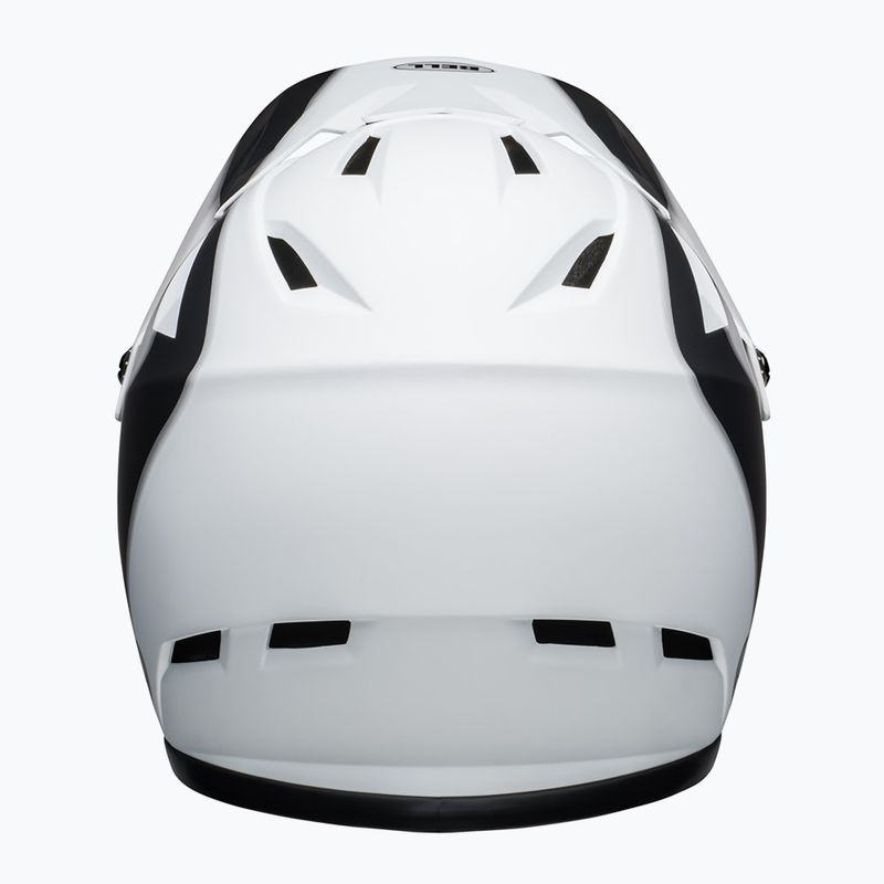 Casco da bici Bell Sanction bianco/nero opaco 4