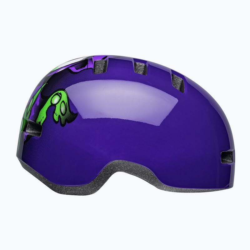 Casco da bici per bambini Bell Lil Ripper viola con tentacolo 2
