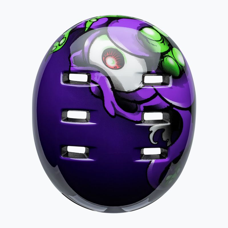 Casco da bici per bambini Bell Lil Ripper viola con tentacolo 5