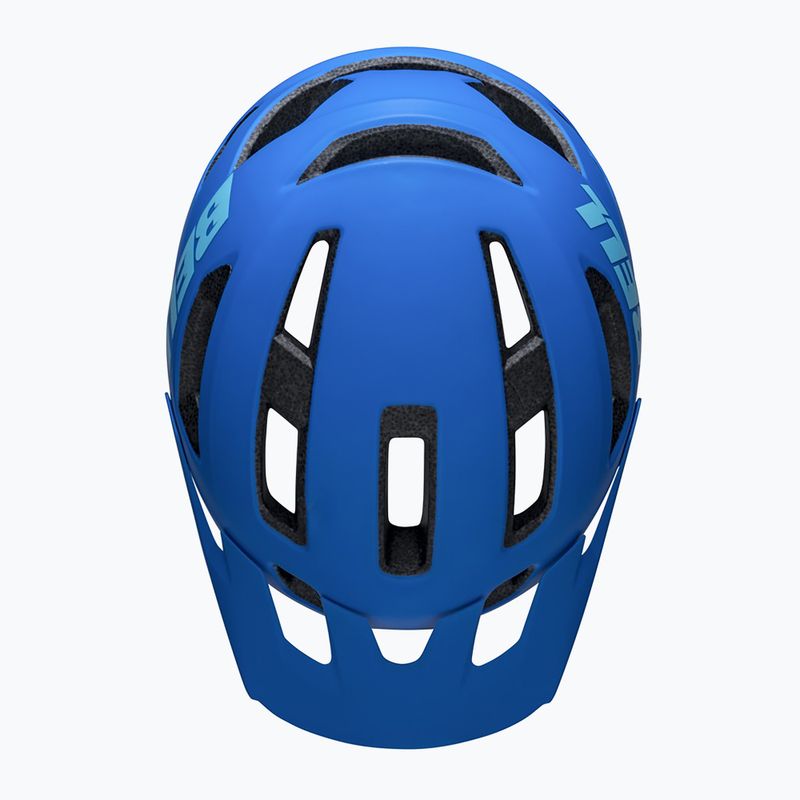 Bell Nomad 2 Integrated MIPS Jr casco da bici per bambini blu/scuro opaco 4