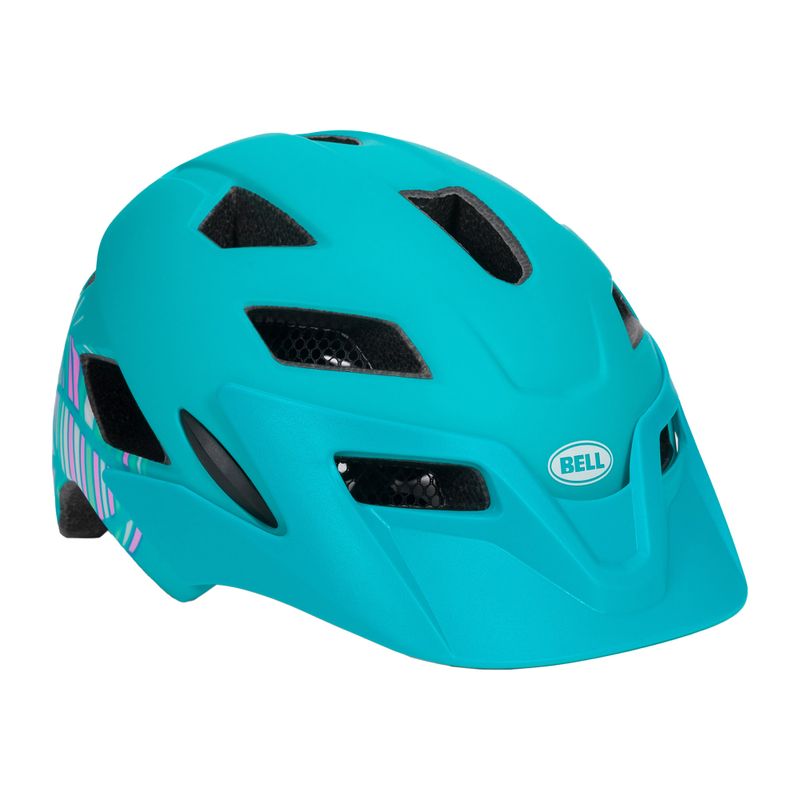 Casco da bici per bambini Bell Sidetrack opaco azzurro chapelle