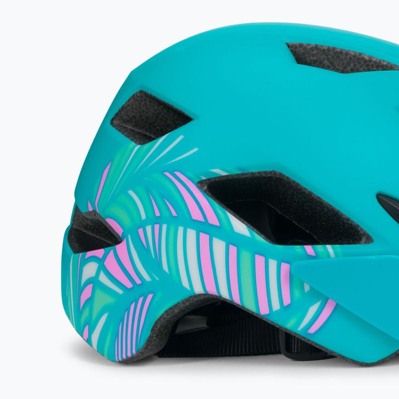 Casco da bici per bambini Bell Sidetrack opaco azzurro chapelle 7