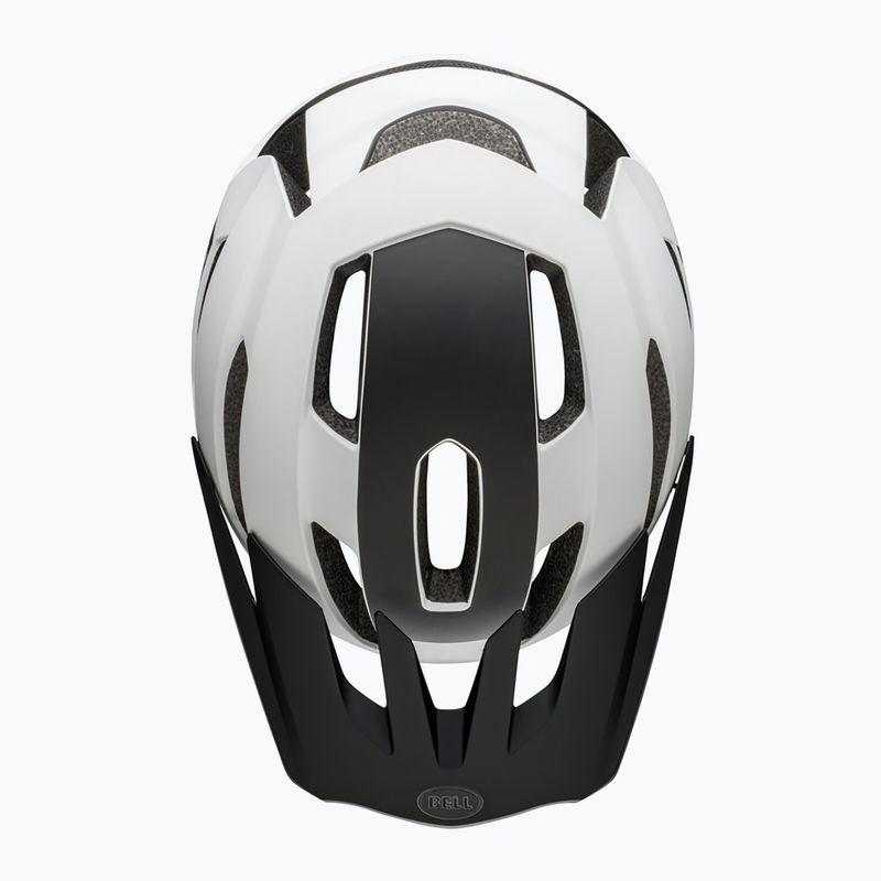 Casco da bici Bell 4Forty Air Integrated MIPS bianco/nero opaco 4