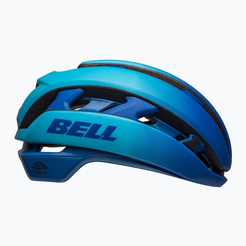 Casco da bici Bell XR MIPS Spherical blu lucido opaco/flare 2