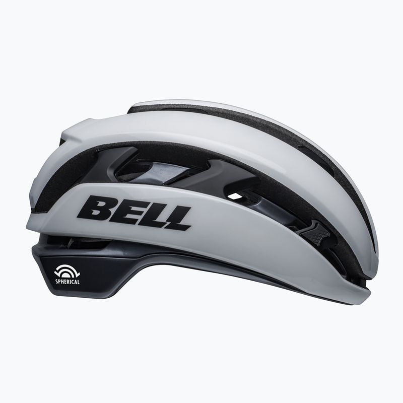 Casco da bici Bell XR MIPS Spherical bianco/nero lucido opaco 2