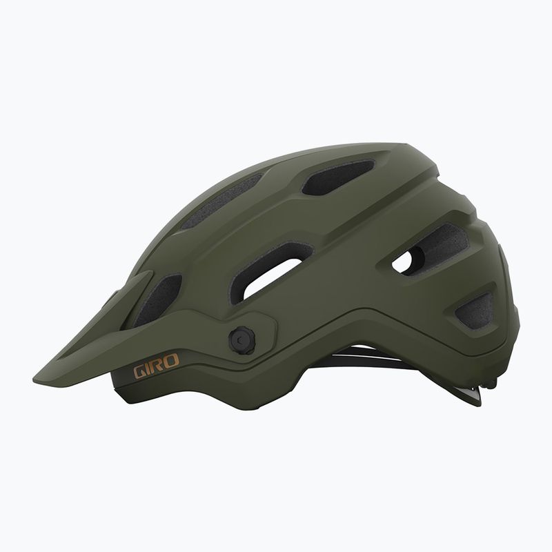 Giro Source Integrated MIPS casco da bici verde trail opaco 2