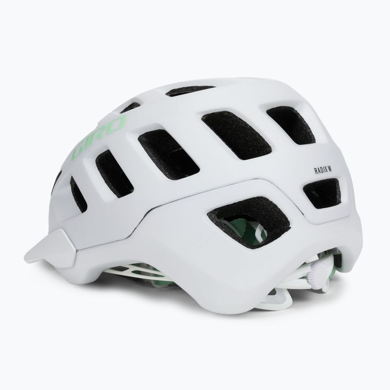 Casco da ciclismo da donna Giro Radix W bianco opaco 4