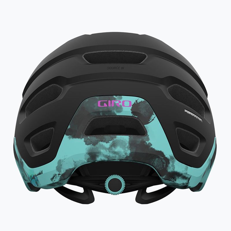 Giro Source Integrated MIPS W casco da bici nero opaco/ghiaccio 3