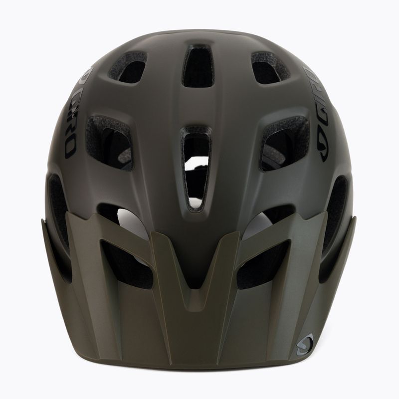 Casco bici Giro Fixture verde trail opaco 2