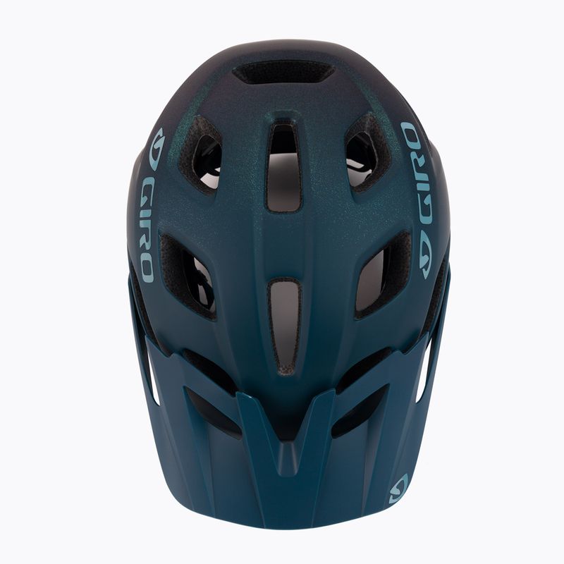 Casco bici Giro donna Verce opaco harbor blu fade 6