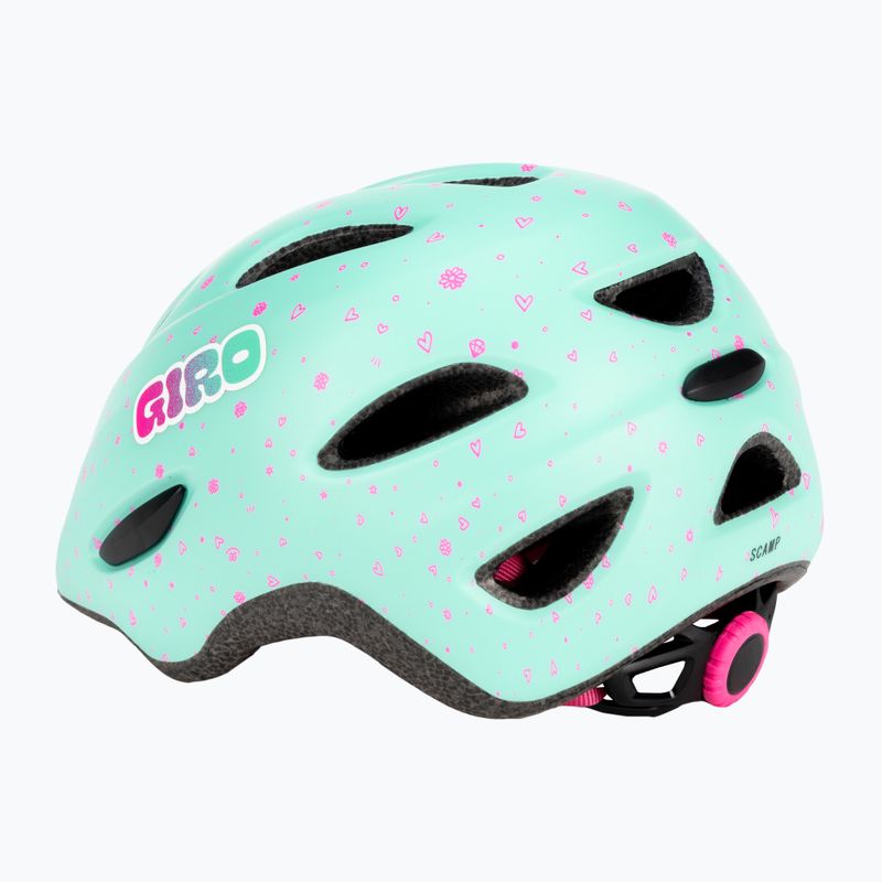 Casco da bici per bambini Giro Scamp matte screaming teal 4