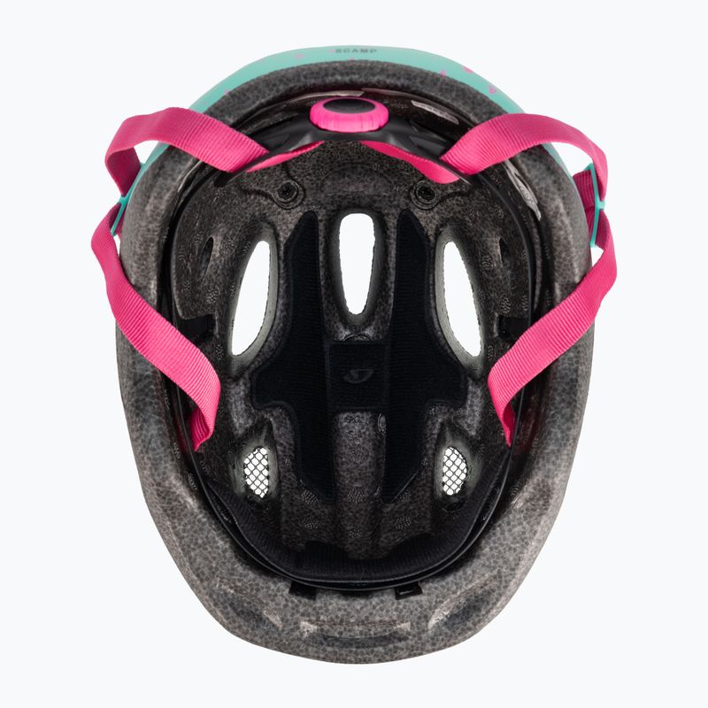 Casco da bici per bambini Giro Scamp matte screaming teal 5