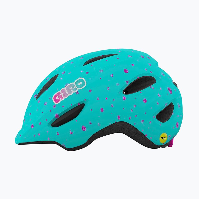 Casco da bici per bambini Giro Scamp matte screaming teal 6