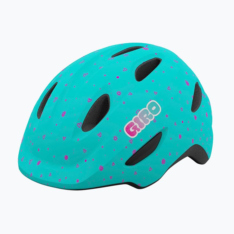 Casco da bici per bambini Giro Scamp matte screaming teal 7