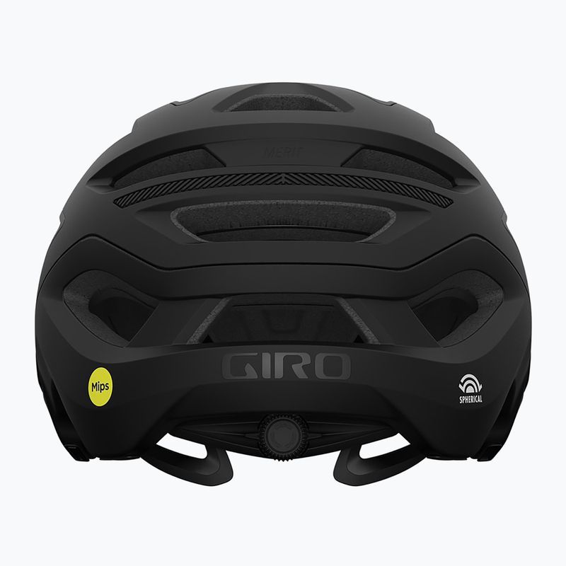 Casco da bicicletta Giro Merit Spherical MIPS nero opaco 9