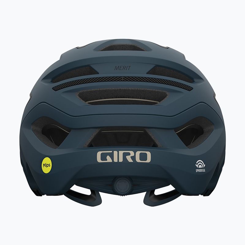 Casco da bicicletta Giro Merit Spherical MIPS blu porto opaco 3