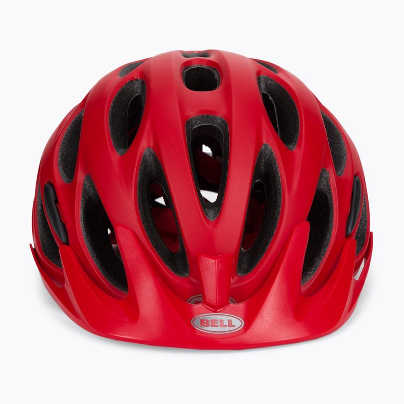 Casco da bici Bell Tracker rosso macchina opaco 2