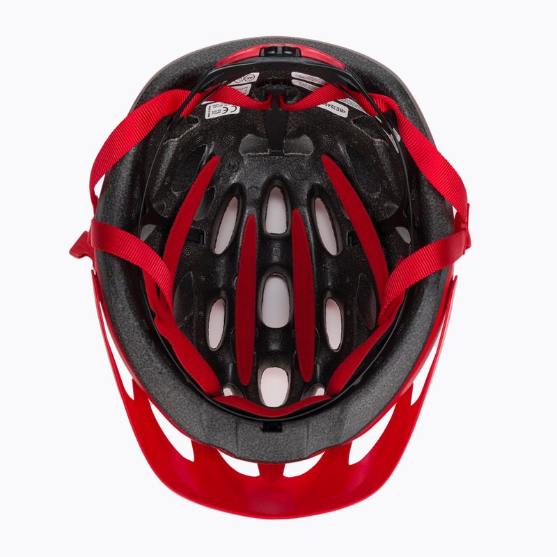 Casco da bici Bell Tracker rosso macchina opaco 5