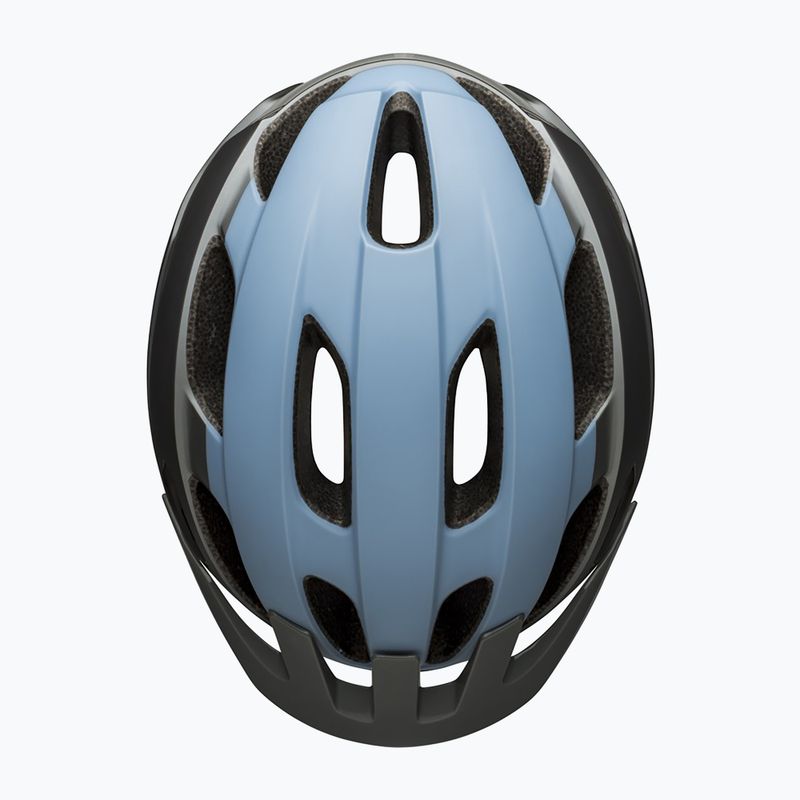 Casco da bicicletta Bell Trace blu opaco grigio 4