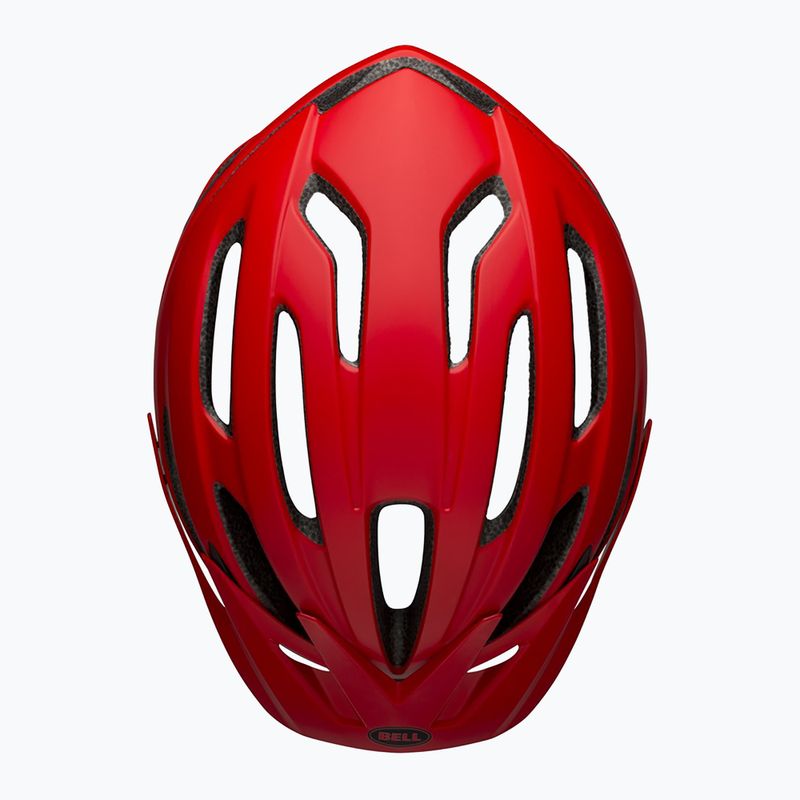 Casco da bicicletta Bell Crest rosso opaco 4