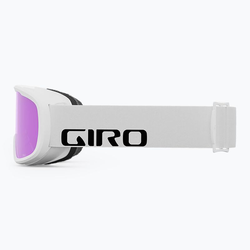 Occhiali da sci Giro Cruz bianco/ambra rosa 3