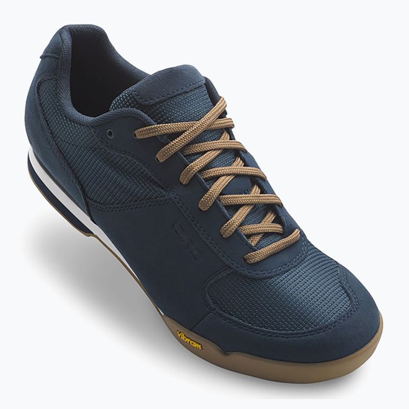 Scarpe da ciclismo MTB da uomo Giro Rumble VR dress blu gomma 2