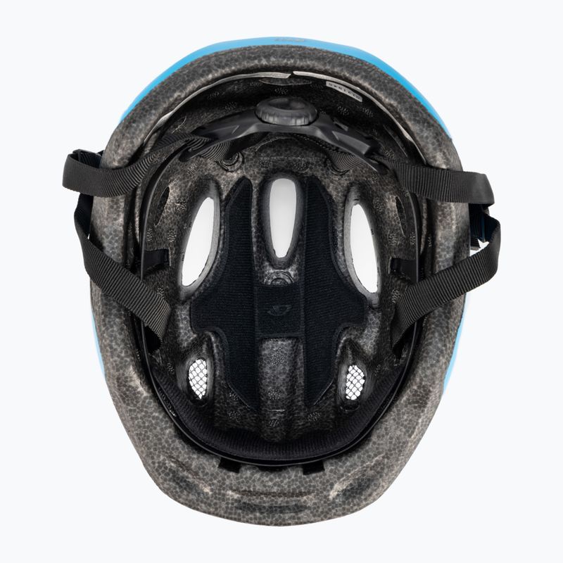Casco da bici per bambini Giro Scamp blu opaco/lime 5