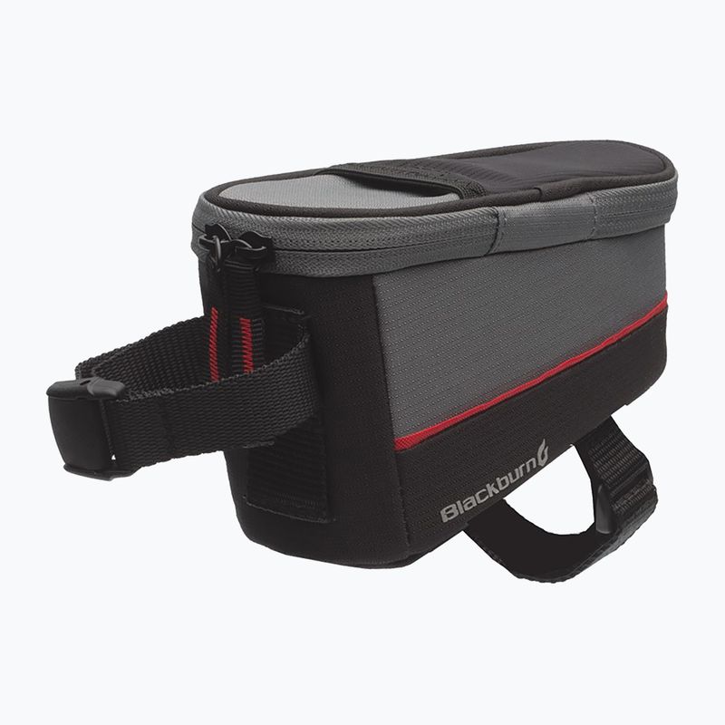 Blackburn Local Top Tube 0,55 l nero/grigio scuro borsa da bici per telaio
