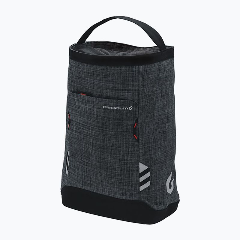 Borsa per portapacchi da bici Blackburn Central Shopper's 23 l nero