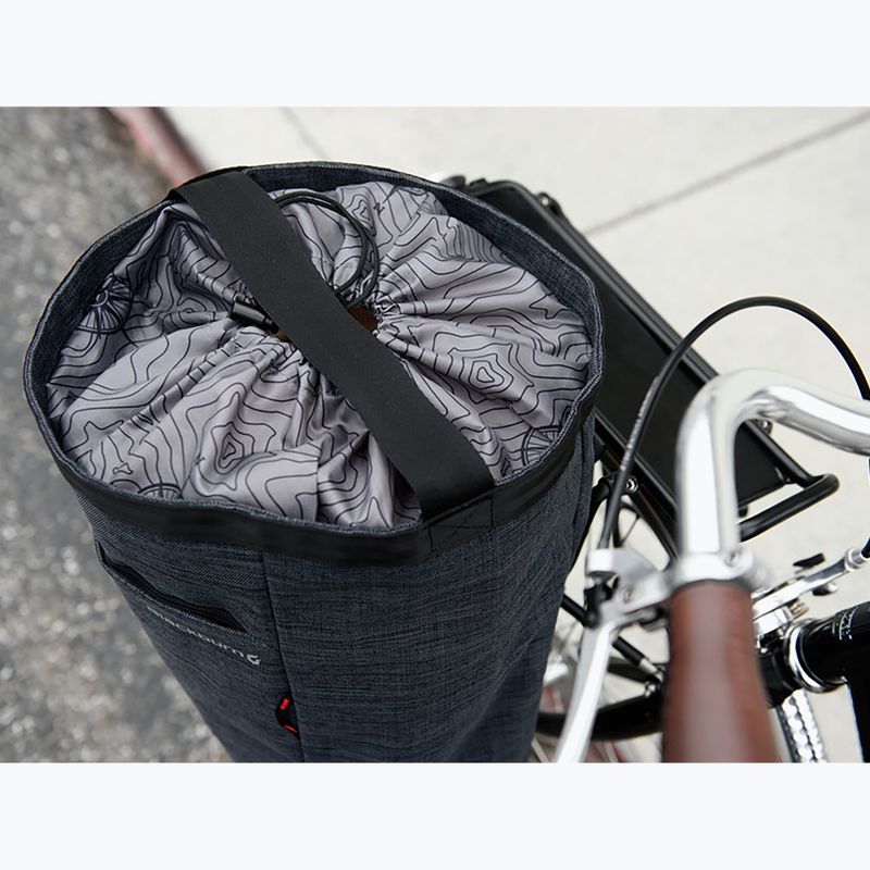Borsa per portapacchi da bici Blackburn Central Shopper's 23 l nero 6