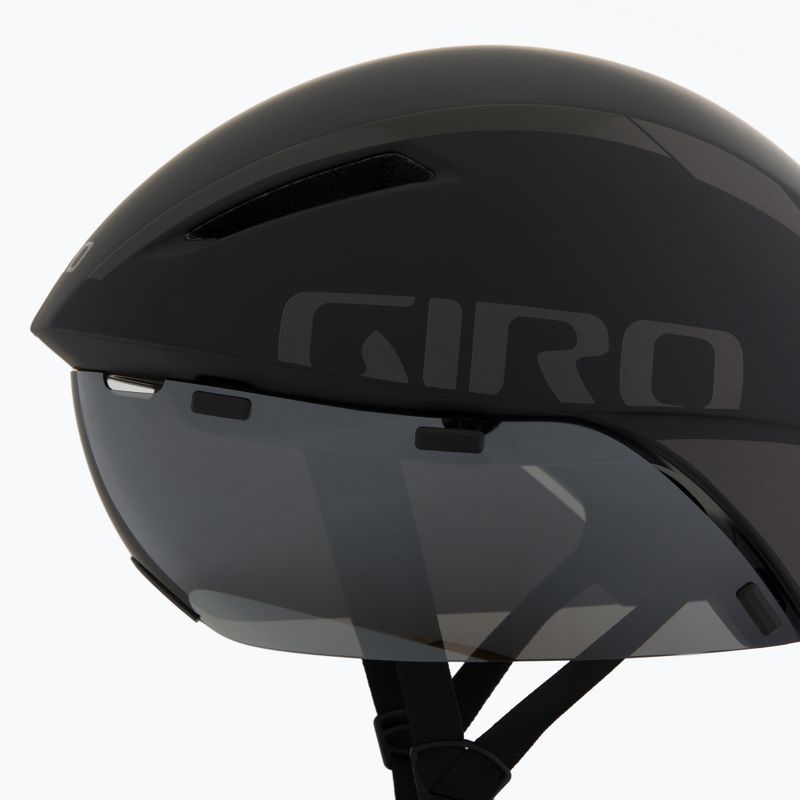 Giro Aerohead MIPS casco da bici in titanio nero opaco 7