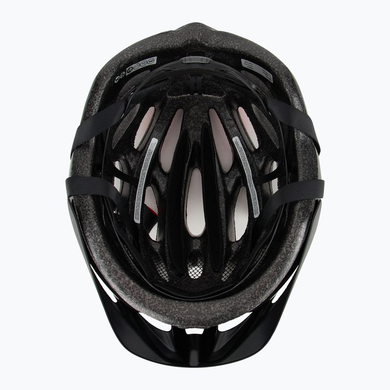 Casco da bicicletta Giro Revel nero rosso brillante 6