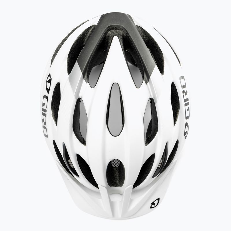 Casco da bicicletta Giro Revel bianco/grigio opaco 6