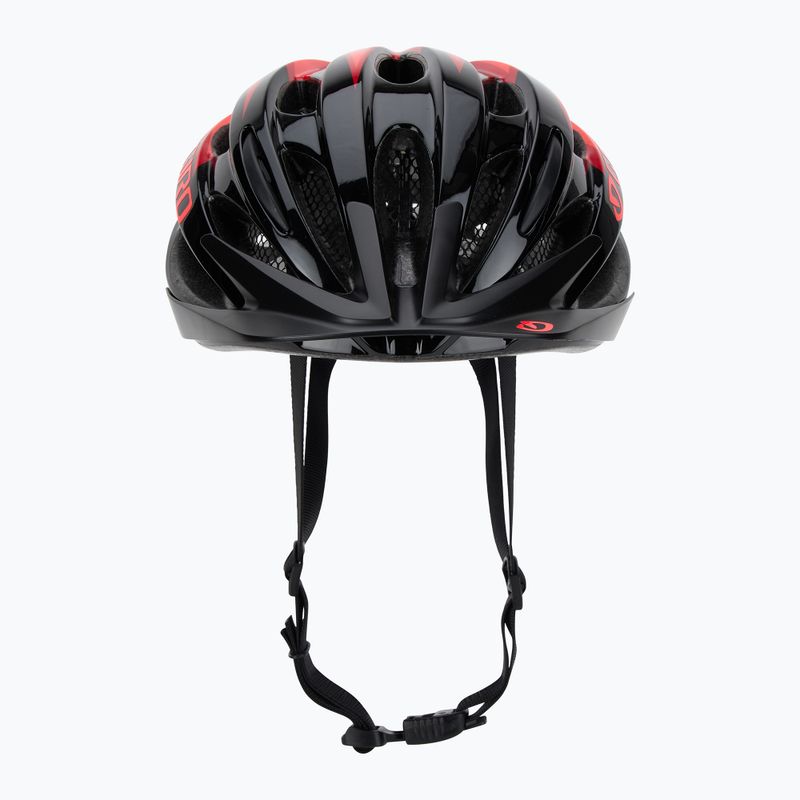 Casco da bici per bambini Giro Raze nero opaco vermiglio 3