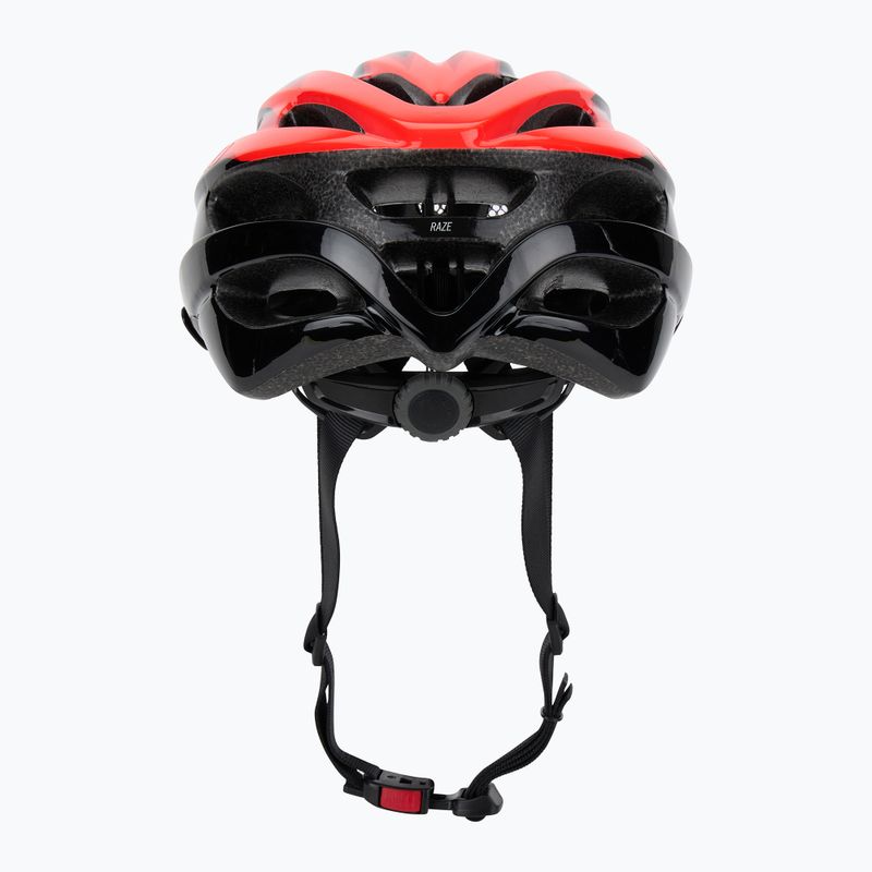 Casco da bici per bambini Giro Raze nero opaco vermiglio 4