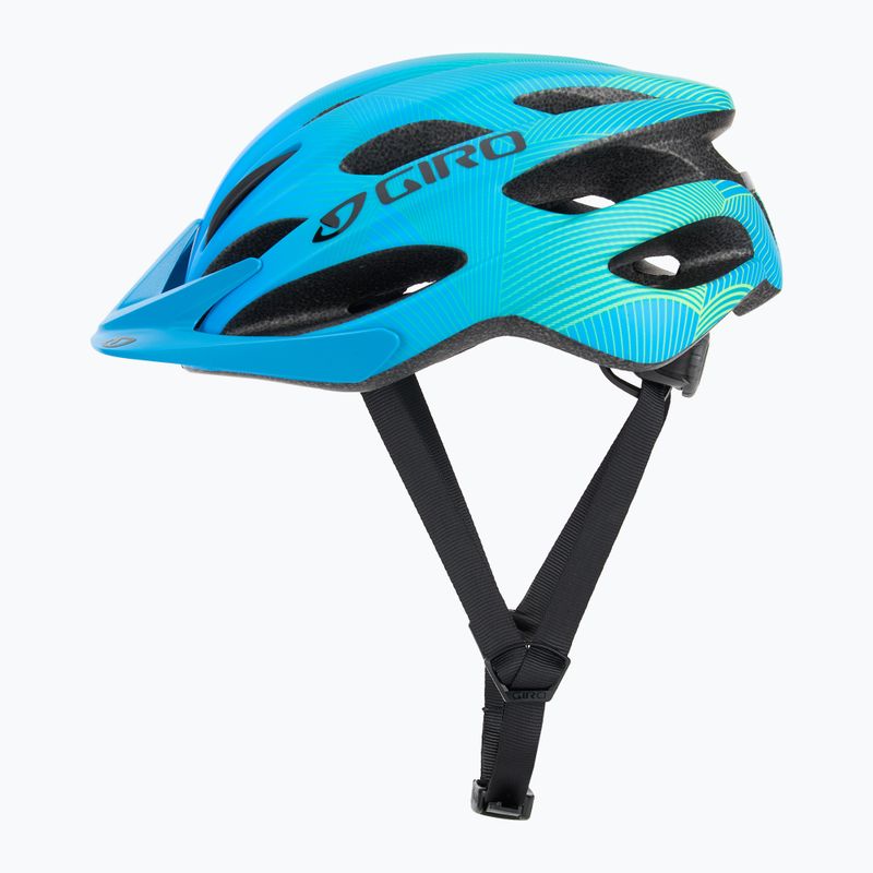 Casco da bici per bambini Giro Raze blu opaco/lime 5