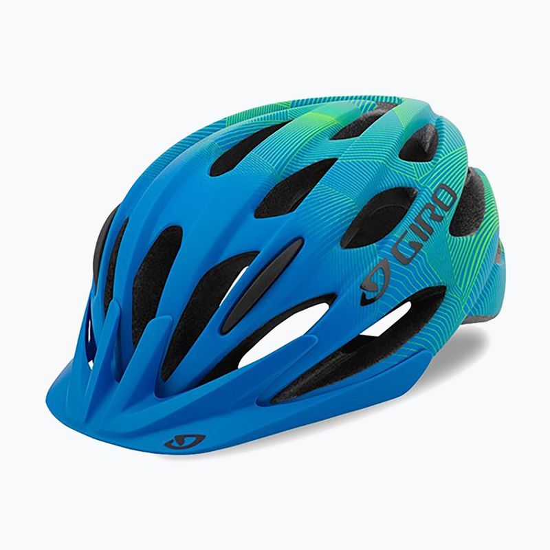 Casco da bici per bambini Giro Raze blu opaco/lime 9