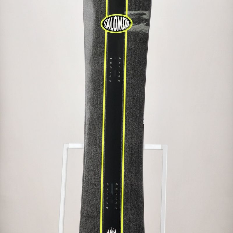 Snowboard Salomon Dancehaul nero/giallo 12