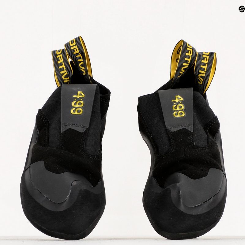 Scarpa da arrampicata La Sportiva Cobra 4.99 nero/giallo 11