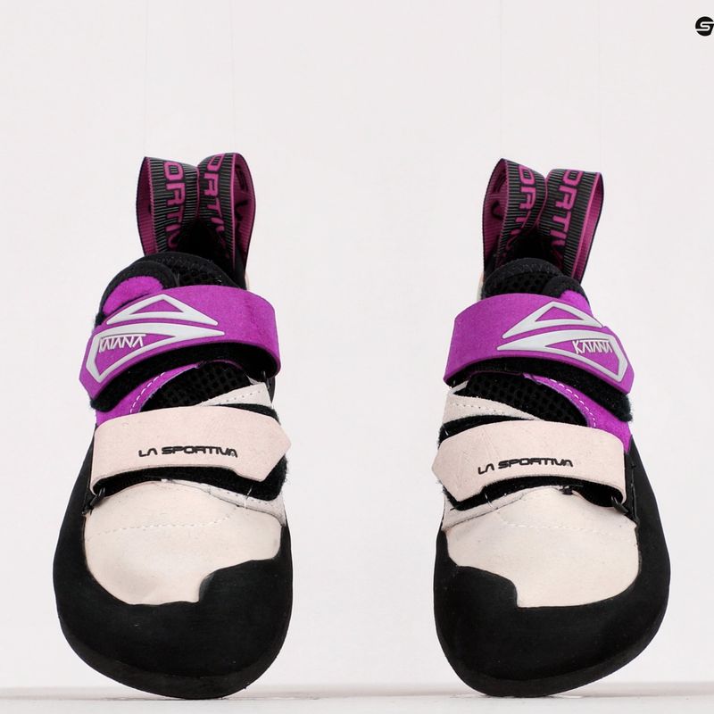 Scarpa da arrampicata La Sportiva Katana donna bianco/viola 11