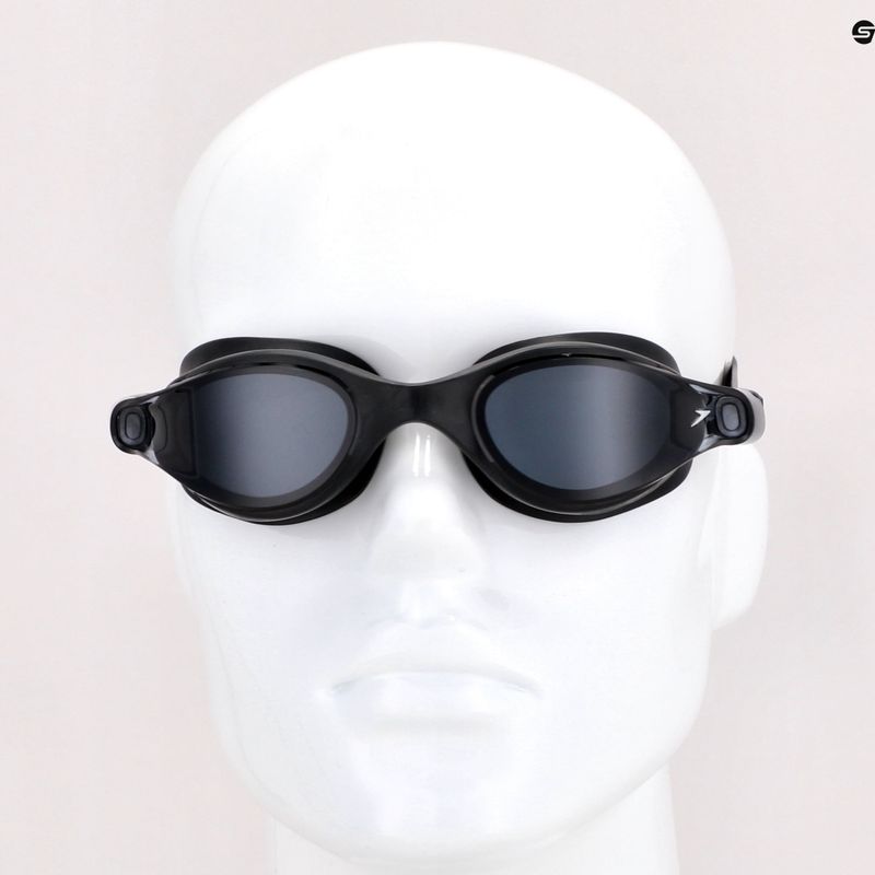 Occhiali da nuoto Speedo Vue nero/argento/fumo chiaro 7