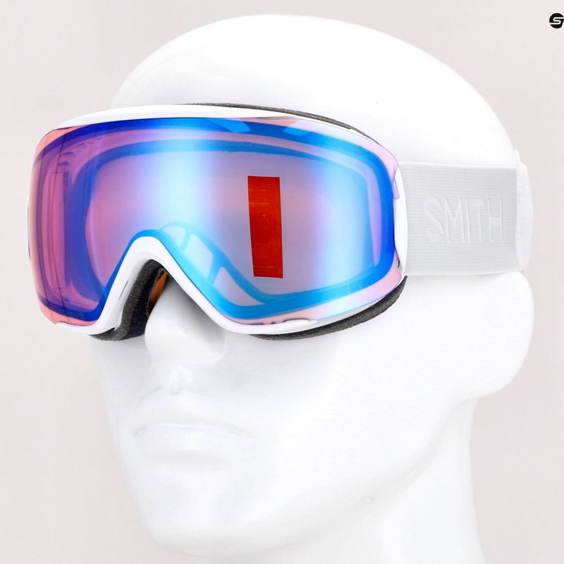 Smith Moment white vapor/chromapop photochromic rose flash occhiali da sci 9