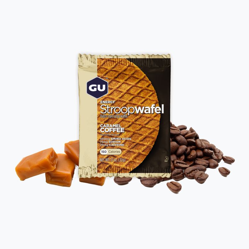 GU Energy Stroopwaffle snack 32 g caffè al caramello 2