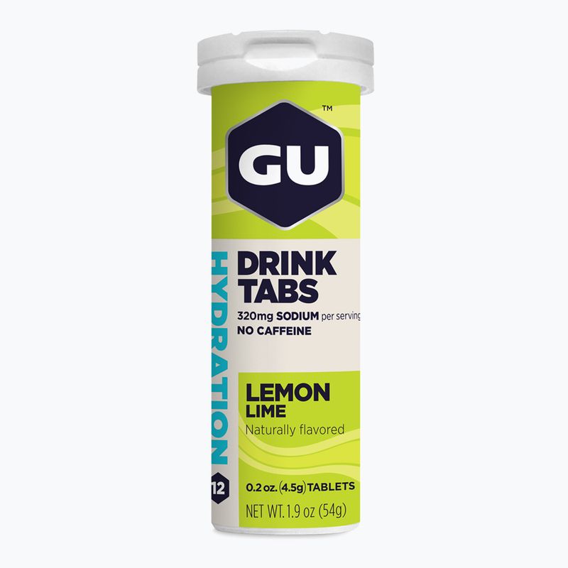 Bevanda isotonica GU Hydration Drink 12 compresse limone/lime