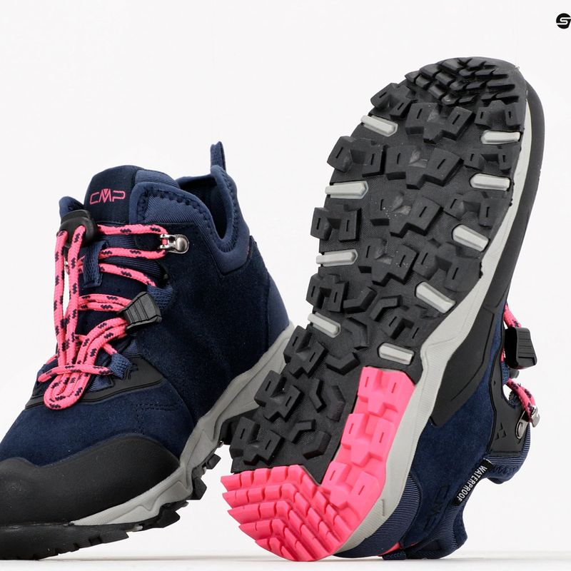 CMP Kishnar 2.0 Wp scarpe da trekking per bambini blu navy 3Q84984 12