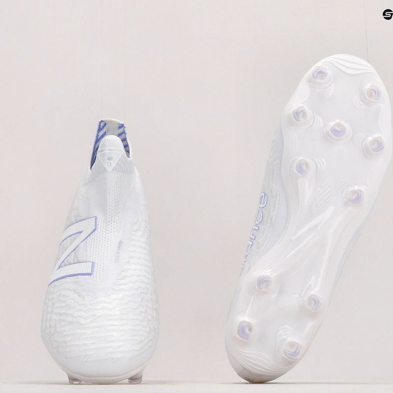 Scarpe da calcio da uomo New Balance Tekela V3+ Pro FG bianco 10