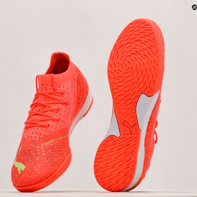 PUMA Future Z 3.4 IT scarpe da calcio uomo fiery coral/fizzy light/puma nero/salmone 10