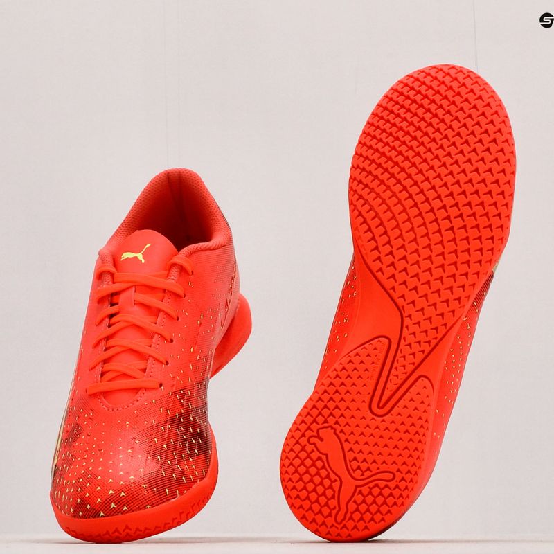 PUMA Ultra Play IT scarpe da calcio uomo corallo infuocato/fizzy light/puma nero 10
